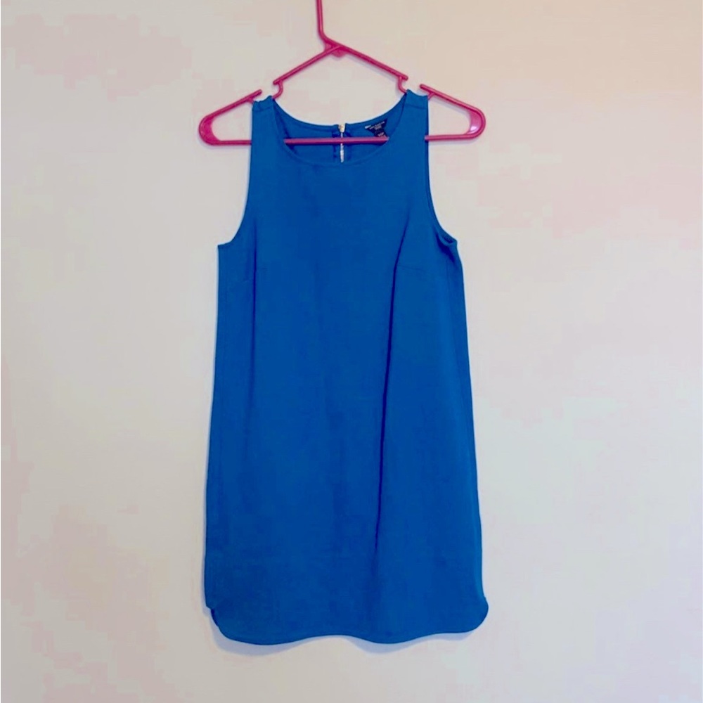 Ann Taylor Cobalt Blue Shift Dress
